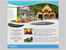 Tablet Screenshot of nadrzeka.pl